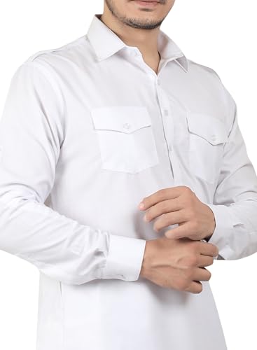 Image of K-ROYALS Full Pathani Suit for Mens /Cotton Blend Pathani kurta payjama set for mens