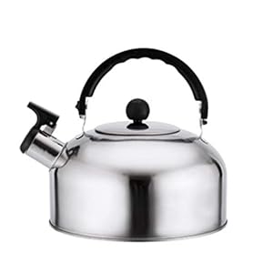 RVS Waterkoker Outdoor Camping Waterkoker Fluitend 2.3L