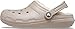 Crocs Unisex Men's and Women's Classic Lined Clog | Fuzzy Slippers, Mushroom/Bone, 6 Men/8 Women