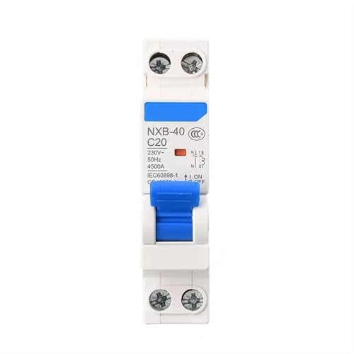 Disjoncteur miniature NXB-40 16A résout les surcharges de remplacement DZ267-32