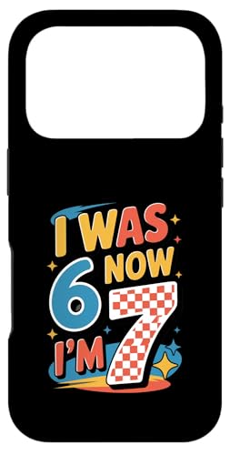 I Was 6 Now I'm 7 Retro Racing �o�[�X�f�[�p�[�e�B�[ 6 7 �~�[�� �X�}�z�P�[�X iPhone 17 Pro �p