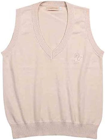 Dawwoti Women Thin Sweater Vests Sleeveless Jumpers Cotton Tank Top Regular Fit Knitwear