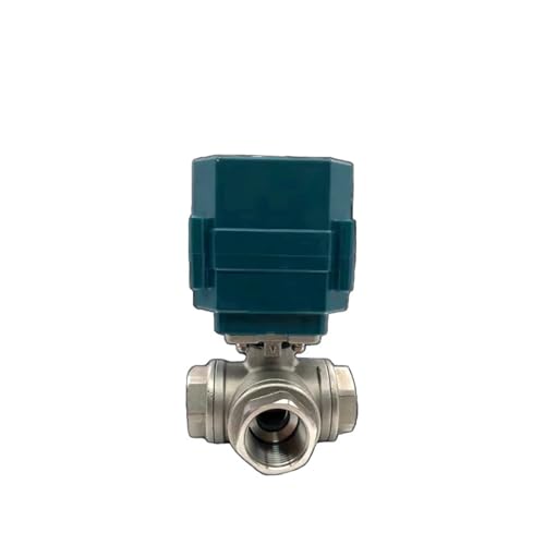 Vanne à Bille électrique DN25 en Acier Inoxydable T Type AC220V
