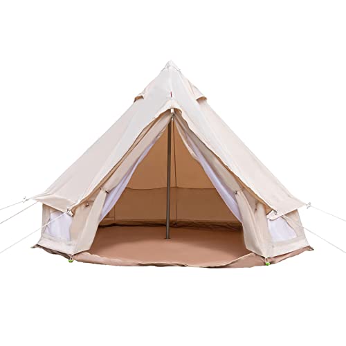 Carpa Bell de Lona de Algodón 3m para 2 Personas miniatura 1