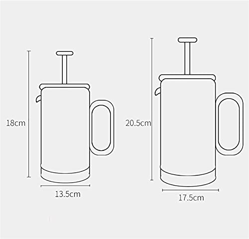 Cafetera francesa con filtro de acero inoxidable 350 mL miniatura 2