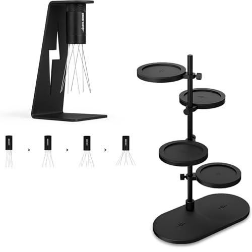 MHW-3BOMBER WDT Tool Espresso Distribution Tool and Multi-use Magnetic Espresso Storage Stand
