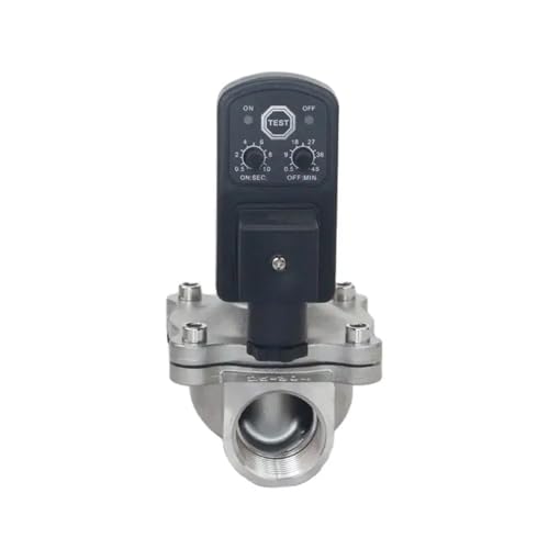 Électrovanne acier inoxydable contre les fuites d'eau vanne de coupure 2"