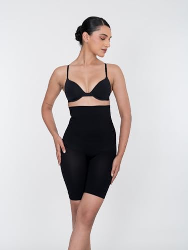 Image of Shapercult Tummy Tucker Shaper Shorts for Women, High Waist Shapewear with Anti Rolling Strips, Comfortable, Seamless Body Shaper for Women (Sizes : S to 8XL)