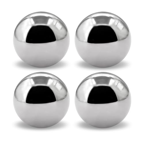 4pcs 2''inch Chrome Steel Bearing Balls 51mm Steel Balls Precision Bearing Bulk Bicycle Bearing Balls