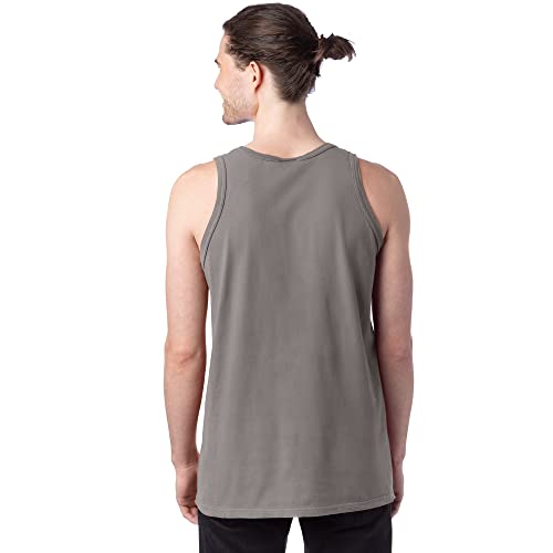 Image of Hanes Men's Originals Garment Dyed Tank, 100% Cotton Tanks For Men, Sleeveless Cotton Shirts