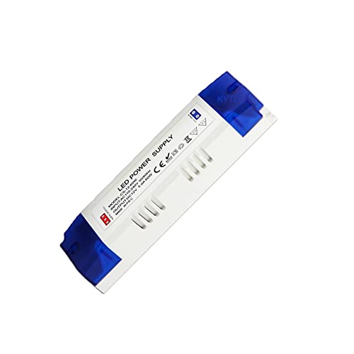 Image of Transformer Driver Power Supply for LED Strip Lights and G4, MR11, MR16 Light Bulbs - 1 Pack 12V 60W 5A