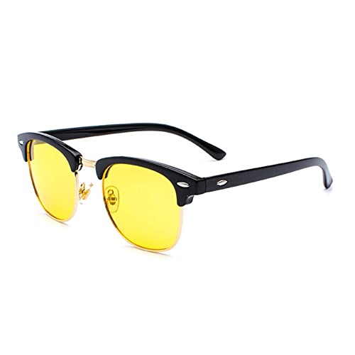 Lunettes de soleil polarisées hommes luxe carrées miroir