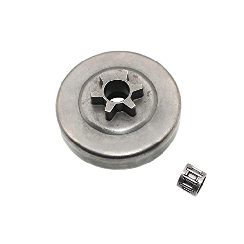 Clutch Drum needle bearing 3/8" 6 Tooth for McCulloch Mac