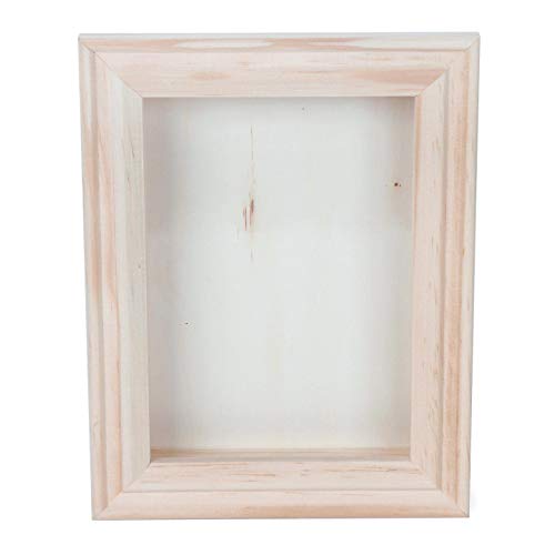 Bulk Buy: Darice DIY Crafts Shadow Box Natural 5 x 7 inch (6-Pack) 9184-76