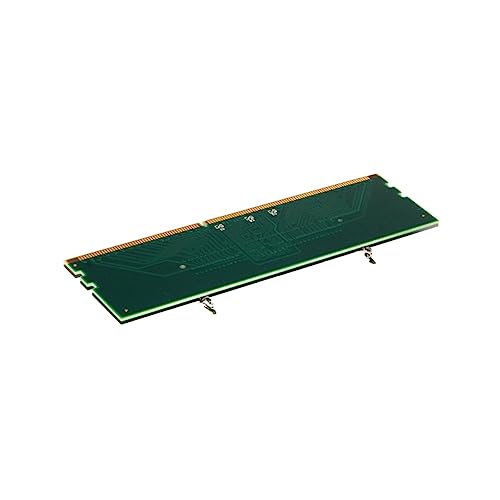 VILLCASE 1Pc Memory Adapter Card so to Desktop RAM Connector Pin to Pin Supports Frequency Over Protective Design PCB for Reliable Memory Transfer