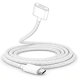 Ya en manzanajugosa.com: Cable de Carga Magnética USB C (3ª Generación), Cargador Rápido Trenzado de Nylon de 140W (2M) Compatible con Mac Book Pro 14/16" (M1 M2 M3) & Mac Book Air 13/15" (M2 M3), Indicador LED, Blanco