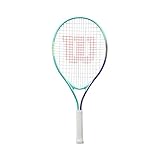 Photo Gallery wilson racchetta da tennis intrigue jr 25, telaio leggero per maneggevolezza, offre un gioco stabile e colpi potenti, corde delicate sul braccio, colore: verde acqua/blu, misura: 25 Photo Gallery wilson racchetta da tennis intrigue jr 25, telaio leggero per maneggevolezza, offre un gioco stabile e colpi potenti, corde delicate sul braccio, colore: verde acqua/blu, misura: 25