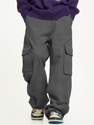 Image of Lymio Cargo for Men || Cotton Cargo Pant || Drawstring Waist Pant (Also Available in Plus Sizes) (141-144)