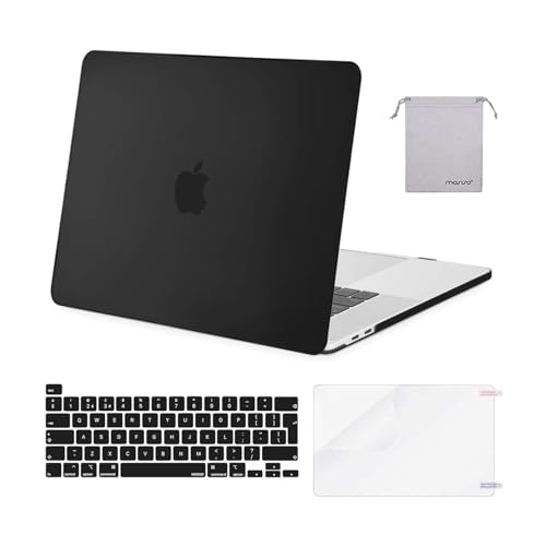 MOSISO Coque Compatible avec MacBook Pro 16 Pouces 2019 Version A2141 avec Touch Bar&Touch ID, Plastique Rigide Coque&Protection Clavier&Protecteur...