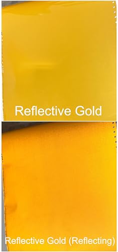 Image of Reflective Concepts 4x4 Emblem Overlay Decal Sticker -Fits: 2019-2026 Ram, NOT for Classic - (Color: Reflective Gold)