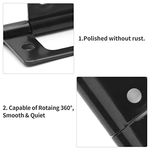 Litoexpe LIT220819014 6 Pcs Non-Mortise Door Hinges thumb #2