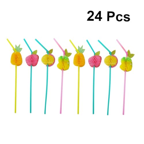 Set de 24 pitillos desechables plásticos coloridos 3D miniatura 7