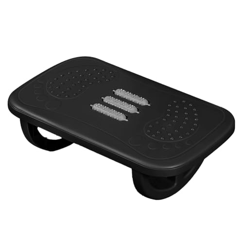 Pluuttiem Reposapiés Ergonómico con Balancín para Escritorio, Cómodo Reposapiernas, Tabla de Equilibrio para el Hogar, Mejora la Comodidad en el Trabajo. A