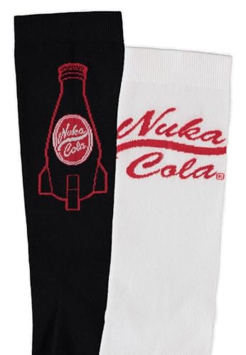 Calcetines Fallout Nuka-Cola hombre multicolor de algodon y poliester comodos 3