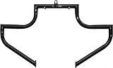 Lindby Custom Black Gloss Front Linbar Highway Bar (Fits 1997-2016 Harley-Davidson Flh Touring Models)