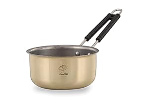 Brass Globe Frypan with Tincoated | Brass Frypan | Tadka Pan | Pital Tadka Pan | Brass Frypan with Black Handle | Cooking Utensil