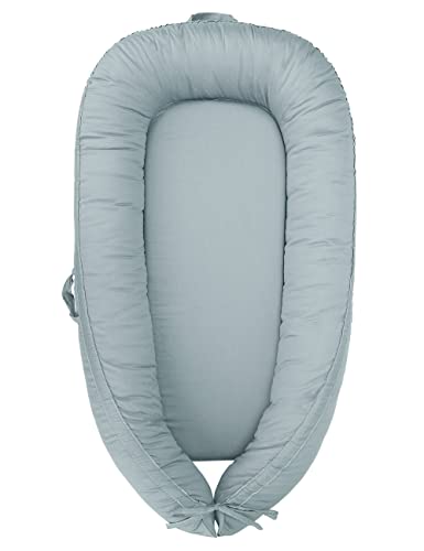 Image of Portable Change Pad Soft Cotton Lounger Adjustable Size Machine Wash Lounger Color Deep