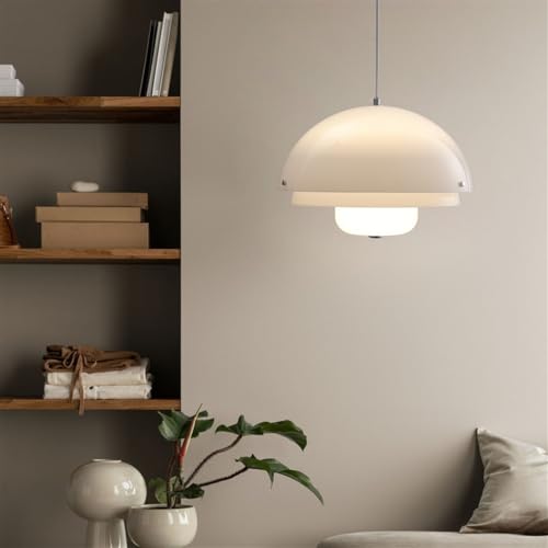 Lustres pour table de salle à manger en verre dôme moderne
