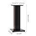 24 Inch (60CM) - Pair- Wood Speaker Stands for Home-Cinema HiFi Desktop and Satellite Speakers Monitor Stands, Enhanced Audio Listening Experience for Home Theaters