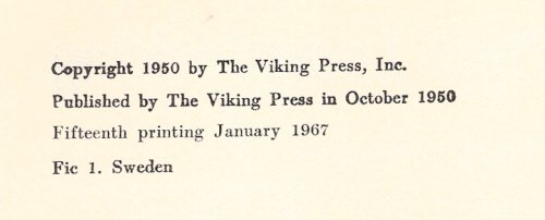 Pippi Longstocking [15th Printing] with Dust Ja... B00D0SZQM6 Book Cover