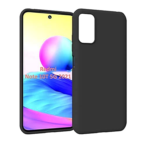 Amazon Brand - Solimo Soft Slim TPU Back Case Mobile Cover for Redmi Note 10T 5G (Black) (B09C8NWN7J) Amazon Price History, Amazon Price Tracker