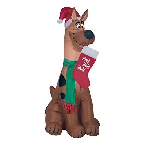 National Tree Company Inflatable Scooby Doo, LED Lights, Plug in, Christmas Collection, 42 Inches