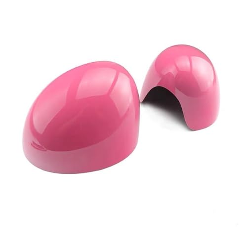 O~[ For Mini For Cooper S Clubman Countryman Paceman R56 2 For Pcs Door Rear View Mirror Covers Stickers Car-styling(8,Manual 