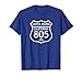 California Area Code 805 Santa Maria, CA Home State TShirt