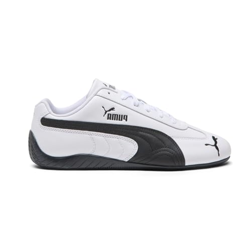 PUMA Womens Speedcat Leather Sneakers Shoes Casual - White