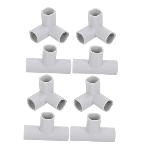 Totority Sturdy Plastic Playpen Connectors 8pcs t Connectors for Indoor Play Area Safety