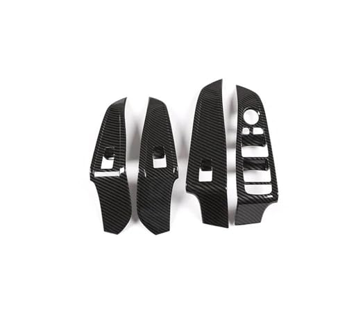 Insert bouton lève-vitre carbone pour BMW G20 finition premium
