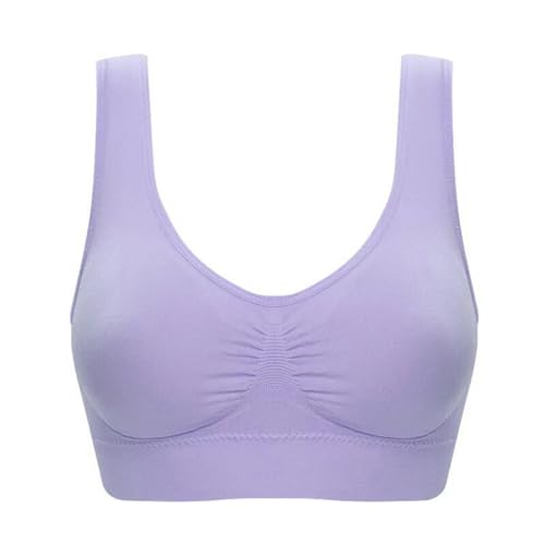 Brand-xrbanime Reggiseni Sportivi Comodi Senza Cuciture Reggiseni per Dormire Taglie Forti Senza Imbottitura Senza Ferretto