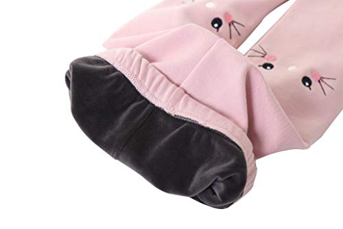 IRELIA Winter Girls Cotton Fleece Lined Leggings Pants3