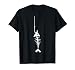 Fish skeleton in a fish hook T-Shirt
