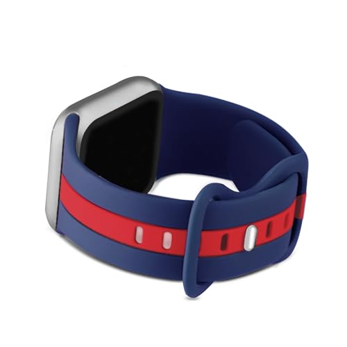 Image of GRIPP Tutone Soft Silicone Watch Strap for 44mm /45mm /46mm /49mm, Watch Series 11 /10 /9 /8 /7 /6 /5 /4, SE 3 /2 /1, Ultra 3 /2 /1, Durable, Flexible, Lightweight, Adjustable (Watch Not Included)