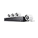 Samsung Wisenet SDH-B84040BF 8 Channel 4 MP Super HD DVR Video Security System 4 Weather Resistant Bullet Camera (SDC-89440BC) with 1TB Hard Drive