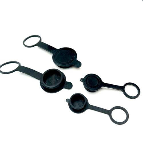 Cubierta GX20 de goma anti polvo para conectores circulares impermeables de chasis 5