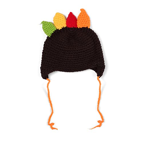 1pc Baby Accesories Knit Hat Warm Hat Baby Kids Hat Presents Knit Cap Christmas Hat Beanie Hats Infant Turkey Child Cartoon4