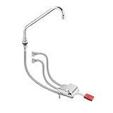 Articolo professionale Kit rubinetto miscelatore a pedale pavimento cucina ristorante albergo RS9680