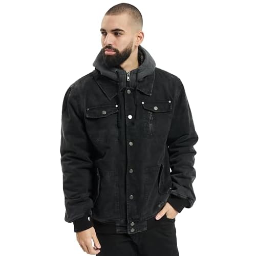 Brandit Dayton Jacke Charcoal-grau, incl. herausnehmbarem Sweateinsatz, Größe XXL-